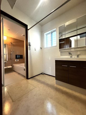 熊本市北区清水新地6丁目　中古戸建の洗面所