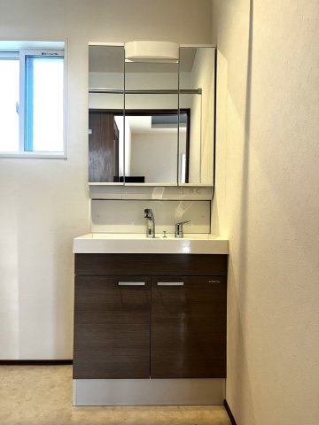 熊本市北区清水新地6丁目　中古戸建の洗面所