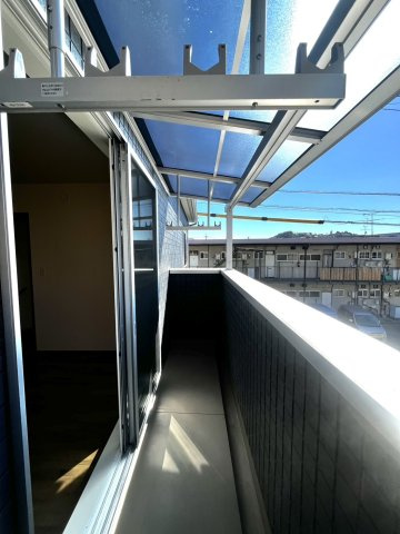 熊本市北区清水新地6丁目　中古戸建のバルコニー