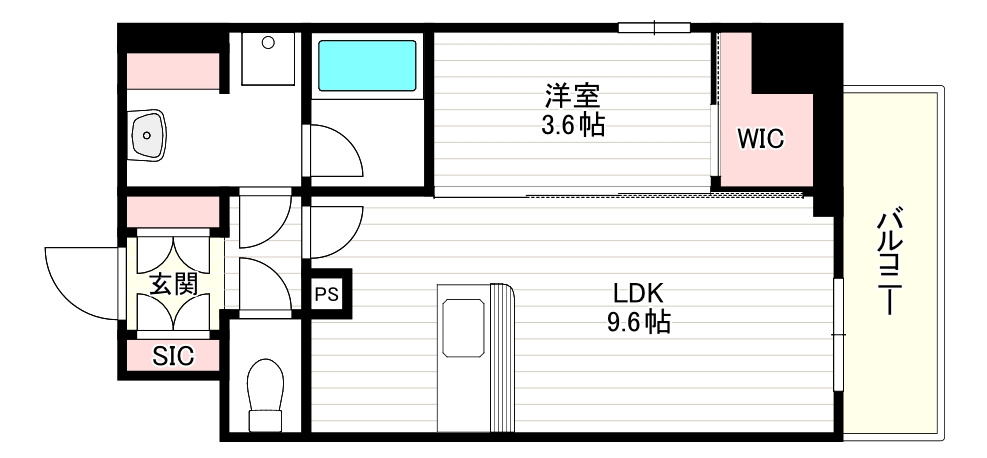 AUFTAKT 天王寺の間取り