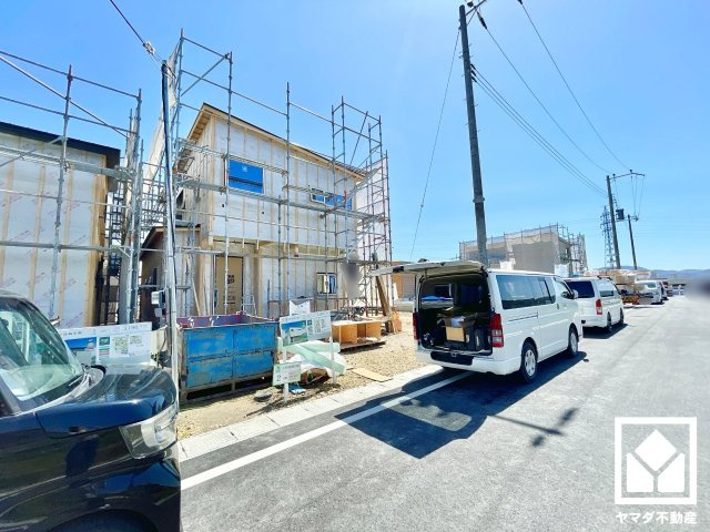 大津市穴太１丁目　Ⅱ期　2号地の外観|4月11日　現地写真更新