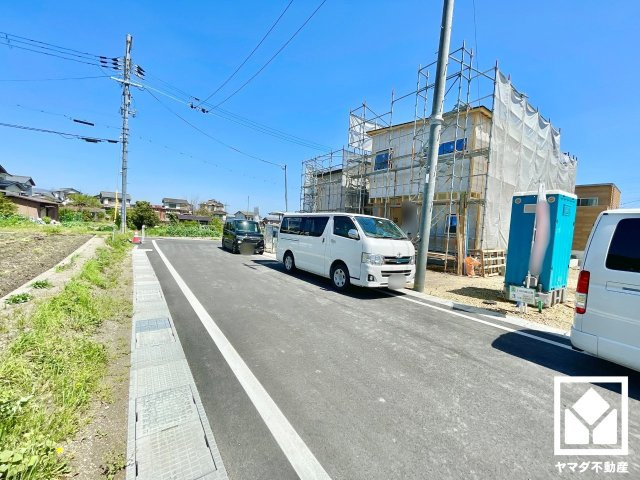 大津市穴太１丁目　Ⅱ期　2号地の外観|4月11日　現地写真更新