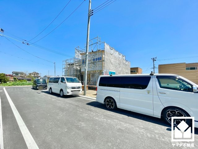 大津市穴太１丁目　Ⅱ期　2号地の外観|4月11日　現地写真更新
