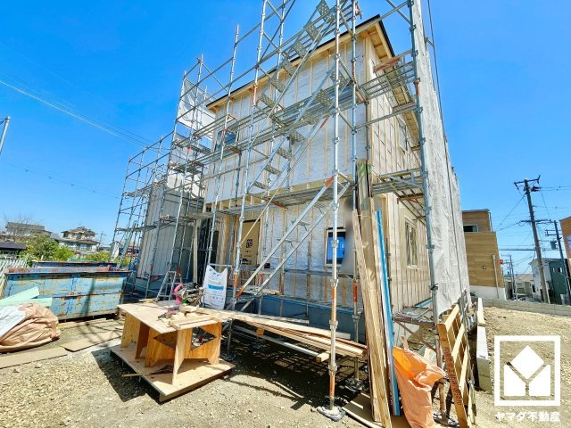 大津市穴太１丁目　Ⅱ期　2号地の外観|4月11日　現地写真更新