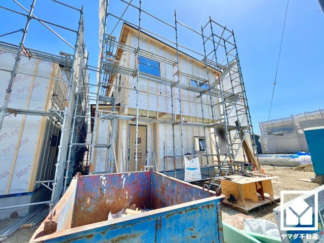 大津市穴太１丁目　Ⅱ期　2号地の外観|4月11日　現地写真更新