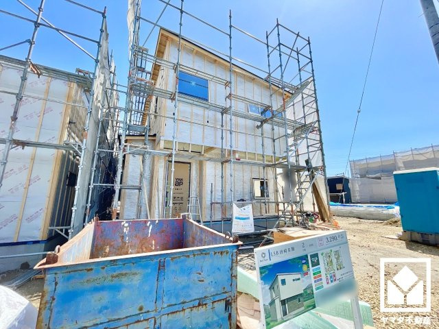 大津市穴太１丁目　Ⅱ期　2号地の外観|4月11日　現地写真更新