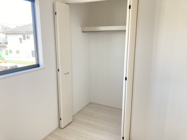 リナージュ前橋市朝倉町4丁目01期　1号棟の収納|２階洋室3収納です