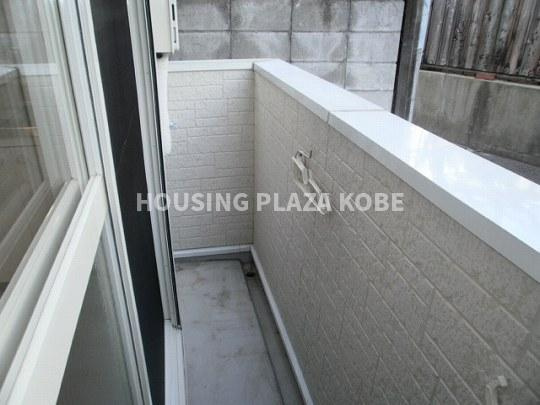 ルネ月見山のバルコニー