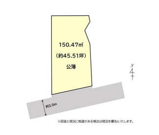 【土地図】 | 藤岡市岡之郷　売土地