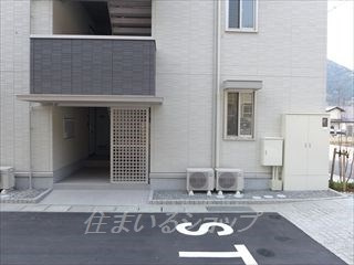 広島市安佐北区亀山南２丁目のアパートの展望|募集のお部屋（106号室）からの眺望です！