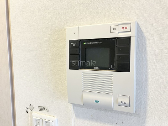 ベリスタ板橋浮間舟渡のセキュリティ|モニター付インターホン完備☆