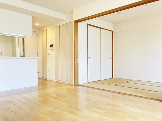 ベリスタ板橋浮間舟渡の居間・リビング|開放感のあるLDKです☆