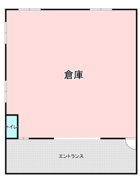宝町１丁目倉庫（西側）の間取り