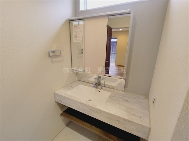 【独立洗面台】 | ふじみ野市仲3丁目 | 独立洗面台、朝の身支度には欠かせません