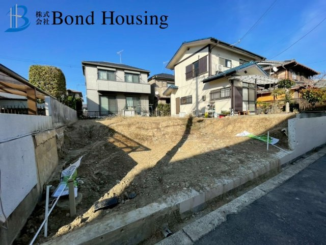 長期優良住宅取得物件　持子1丁目　新築限定1棟の前面道路含む現地写真