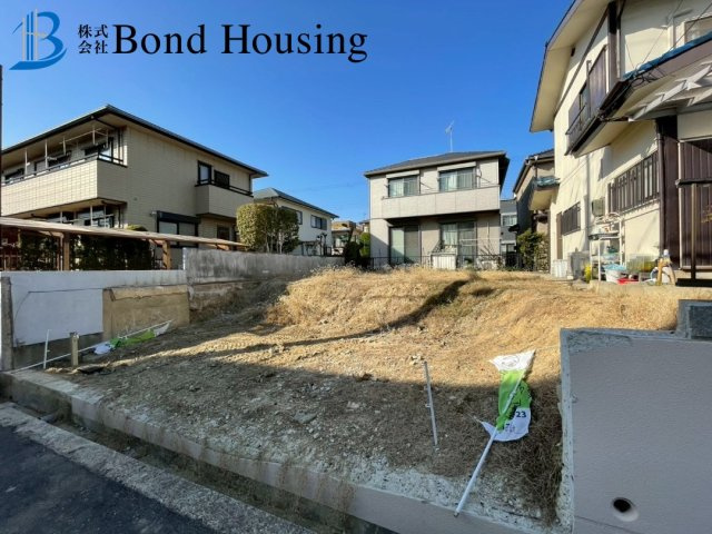 長期優良住宅取得物件　持子1丁目　新築限定1棟の前面道路含む現地写真