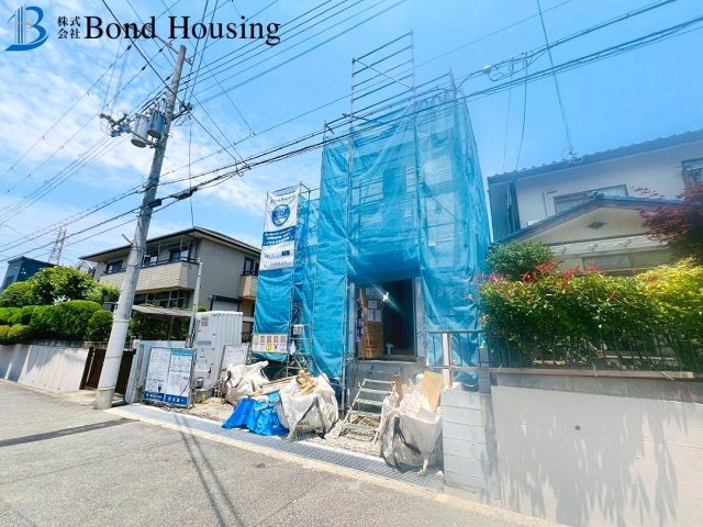 長期優良住宅取得物件　持子1丁目　新築限定1棟の前面道路含む現地写真