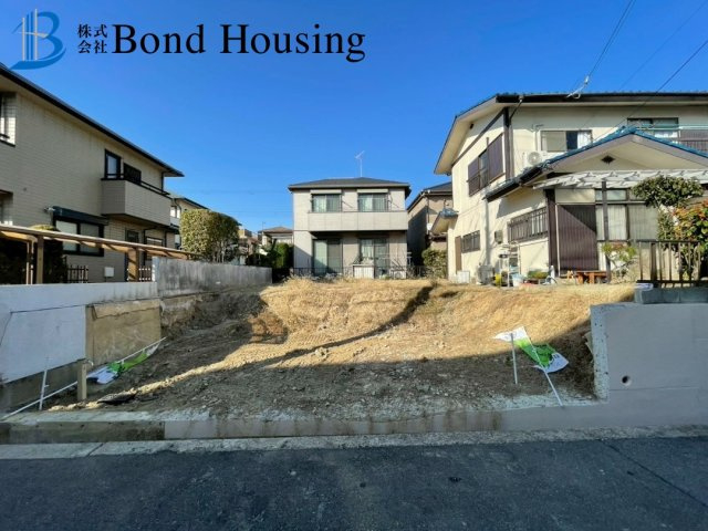 長期優良住宅取得物件　持子1丁目　新築限定1棟の前面道路含む現地写真