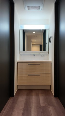 益城クロスウェイの洗面所