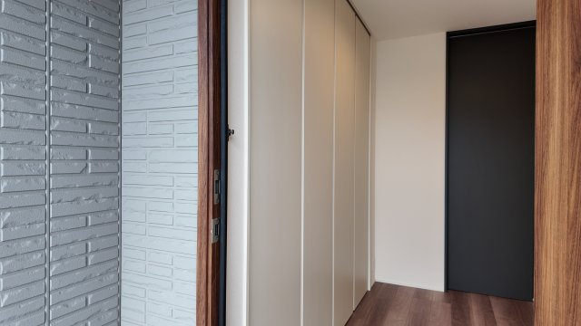 益城クロスウェイの玄関