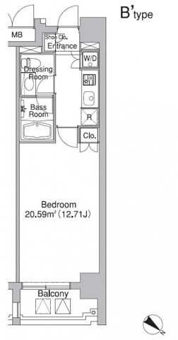新品家具付きマンション市谷砂土原町5(KaGood東京)