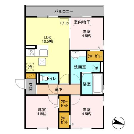 ルーチェの間取り