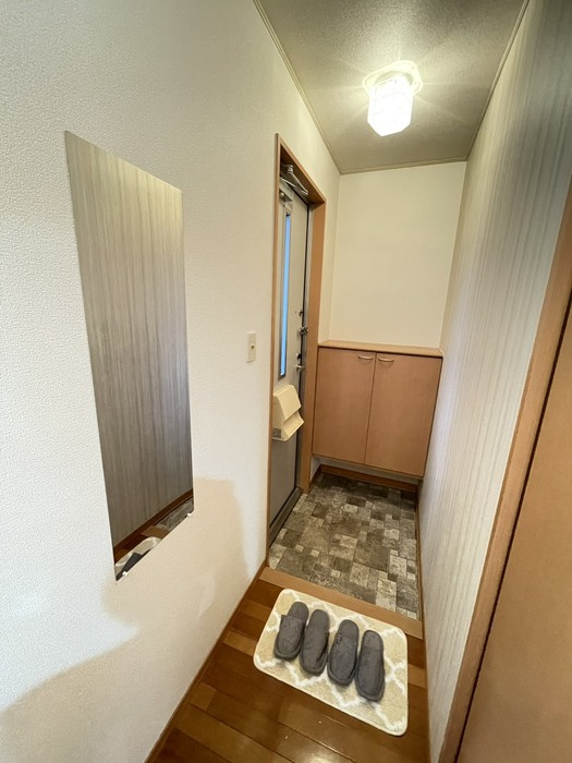 セブン三井の玄関
