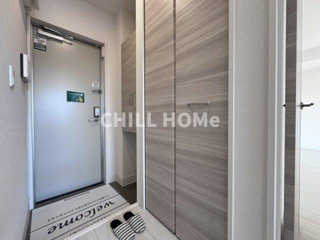 La Maison天川原町一丁目　B棟の玄関|当社、チルホームのHPもご覧ください(^^)/物件情報多数♪