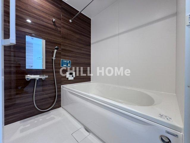 La Maison天川原町一丁目　B棟の浴室|当社、チルホームのHPもご覧ください(^^)/物件情報多数♪