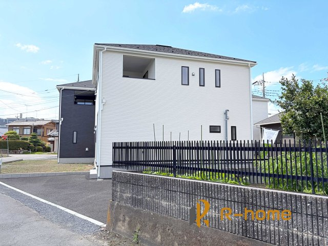 筑西市二木成第2　新築戸建て　1号棟の外観|ご予約を頂ければ、『平日』はもちろん『早朝』や『夜間』もご見学可能です♪お気軽にお申し付けください♪