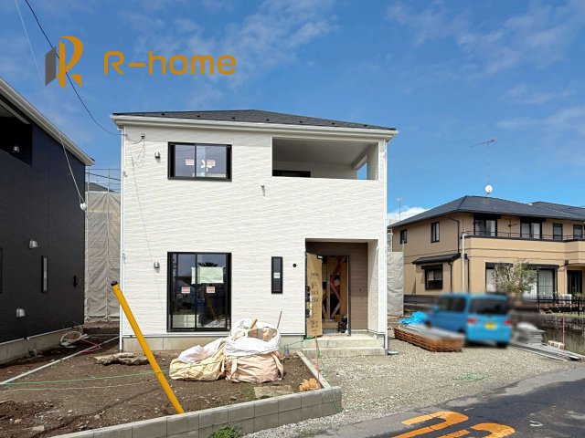 筑西市二木成第2　新築戸建て　1号棟の外観|ご予約を頂ければ、『平日』はもちろん『早朝』や『夜間』もご見学可能です♪お気軽にお申し付けください♪