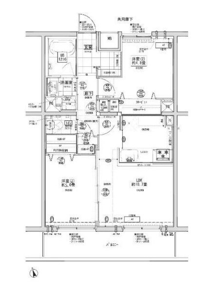 ステラメゾン下北沢の間取り
