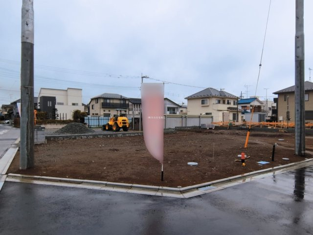 ふじみ野市仲２丁目の売地の外観|角地にて開放感のある立地！
現況更地につき取り壊し費用等かからず建築できます。