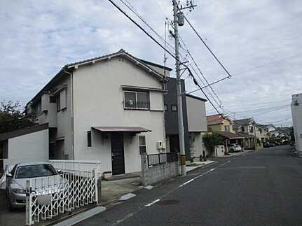 佐伯区藤垂園の前面道路含む現地写真