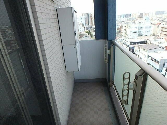 ヴァレッシア尾久シティのバルコニー