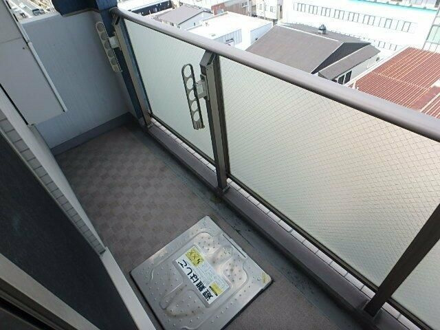 ヴァレッシア尾久シティのバルコニー