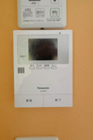 カラーモニター付きインターホン