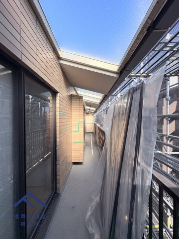 西新パークマンションのバルコニー