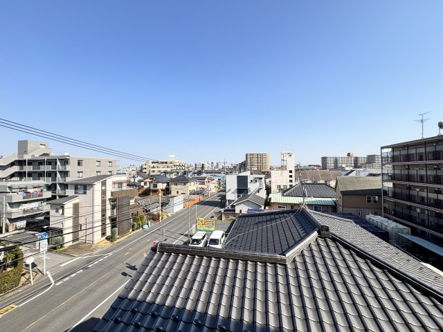 角ビルの展望