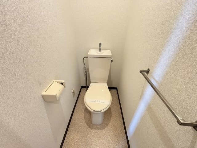 角ビルのトイレ