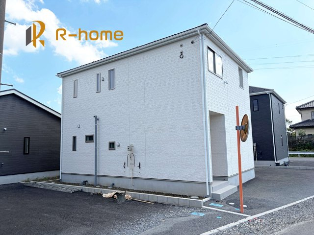 筑西市二木成第2　新築戸建て　3号棟の外観|建物完成いたしました！ご予約で『平日』や『夕方』などでもご見学可能です！