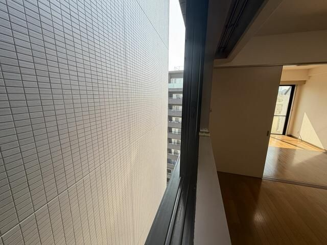 ダイヤビルのバルコニー