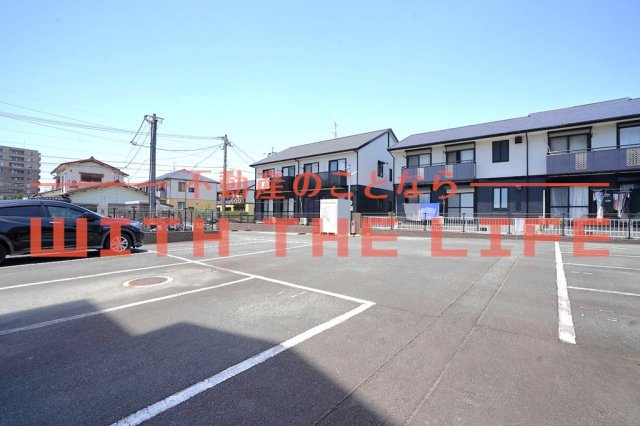 クレスト大善寺【10,000円キャッシュバック対象物件】の駐車場|駐車場です