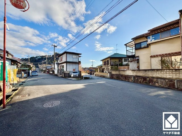 大津市稲葉台　第3　1号棟の前面道路含む現地写真