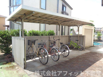 【その他共用部分】 | PLANET　3 | 屋根付き駐輪場