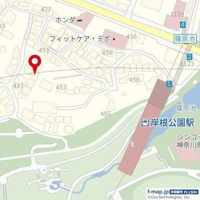 【地図】 | 岸根町戸建