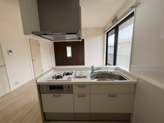 ツインコート弐番館のキッチン|きれいなキッチンです