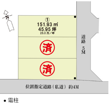 南区浦安本町　1区画
