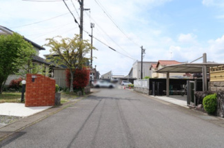 【前面道路含む現地写真】 | 野洲市西河原　中古戸建