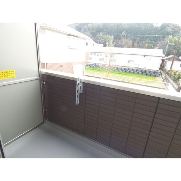 プルミエプランタンのバルコニー